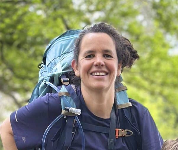 Maud, pèlerine de Compostelle en duo