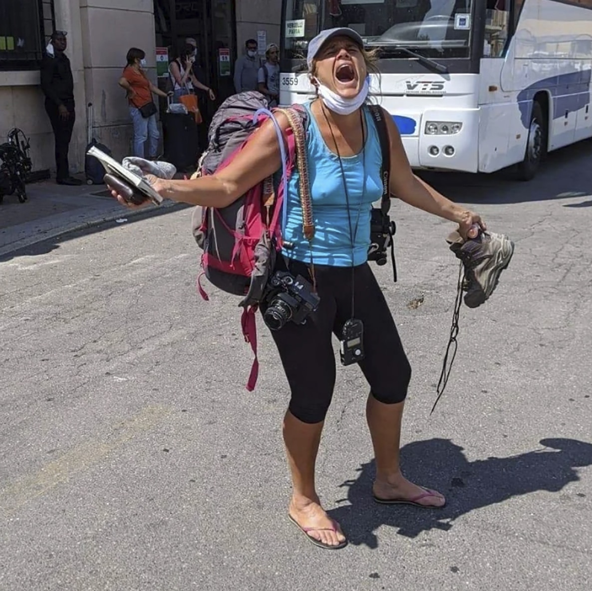 Céline Anaya Gautier — le cri du retour, sur la Via Francigena