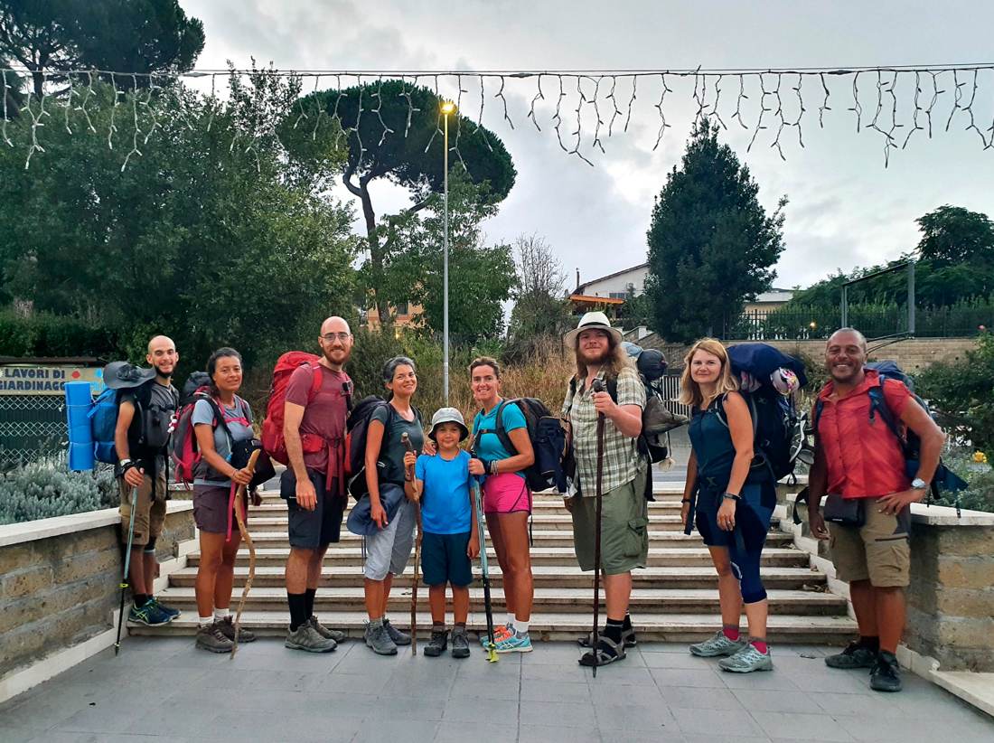 Jour 1 · Navarrenx — les premiers pas