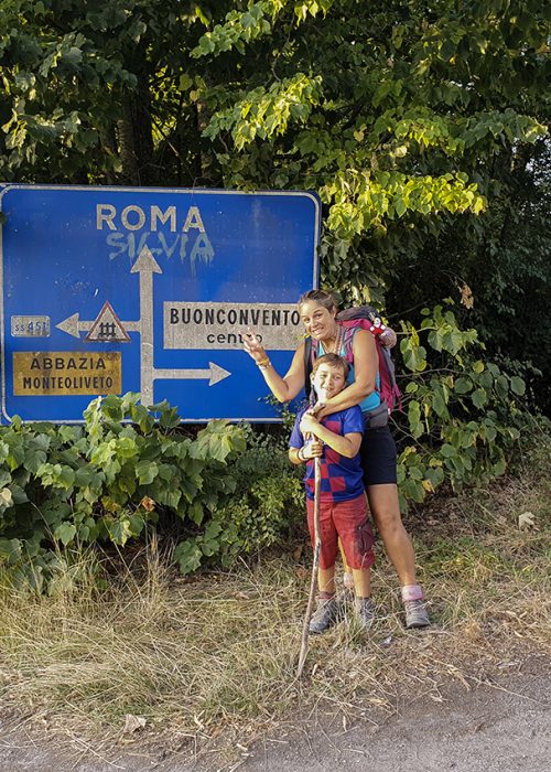CIAO PELLEGRINO ! CHEMIN INITIATIQUE D'UN PETIT HOMME SUR LA VIA FRANCIGENA.
