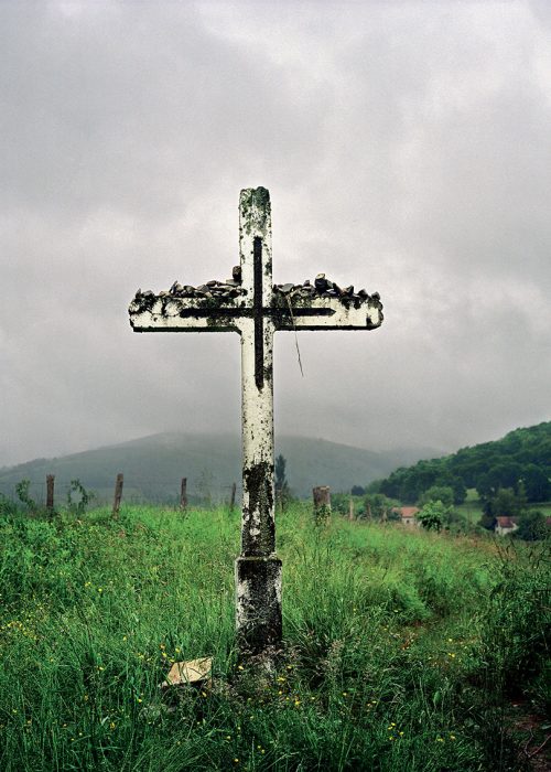 Croix sur le chemin de Saint Jacques de Compostelle en France