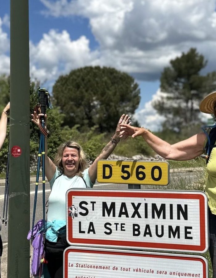 Marche accompagnée entre femmes Via Magdalena